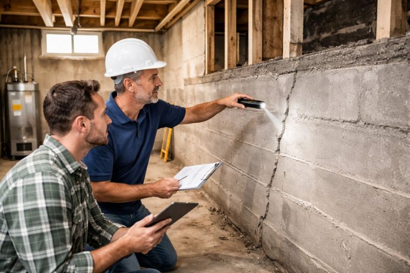 Basement Crack Repair in Matthews, NC