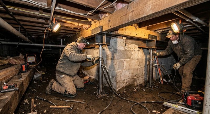 Basement Foundation Repair in Matthews, NC