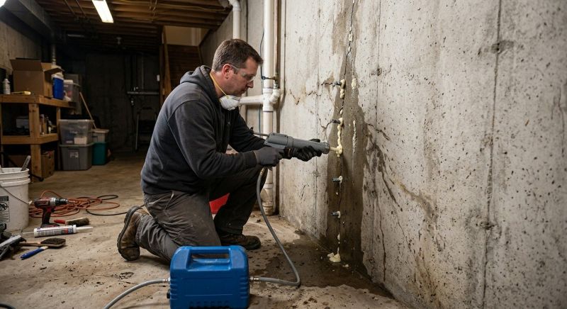 Basement Foundation Repair in Monroe, NC