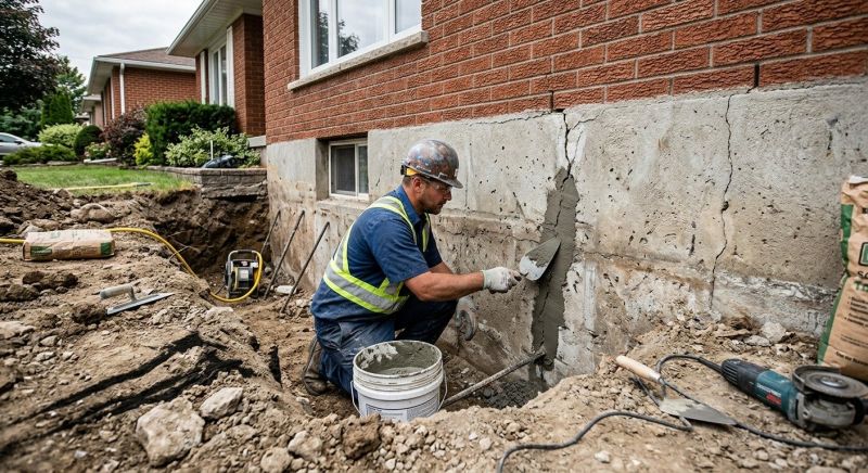 Basement Foundation Repair in Mount Holly, NC