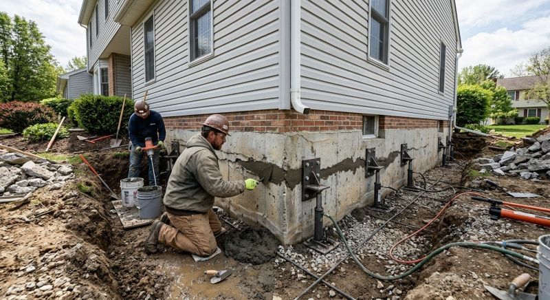 Basement Foundation Repair in Rock Hill, SC