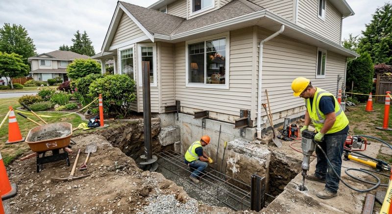 Building Foundation Repair in Midland, NC