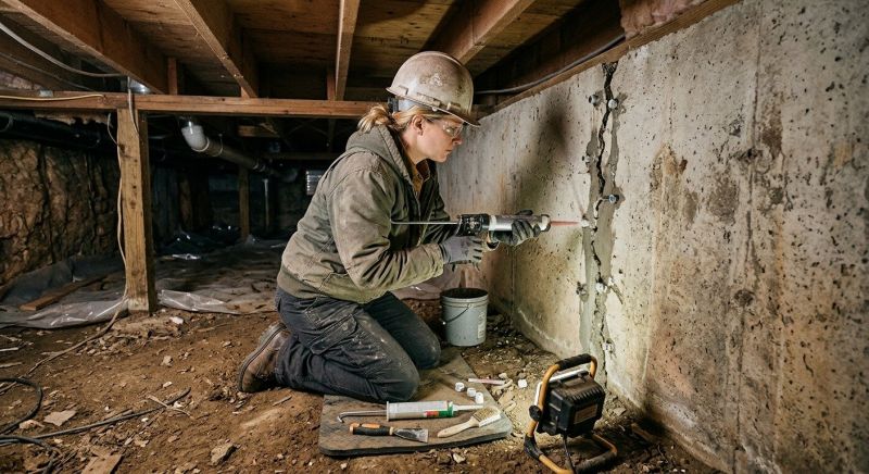 Building Foundation Repair in Monroe, NC