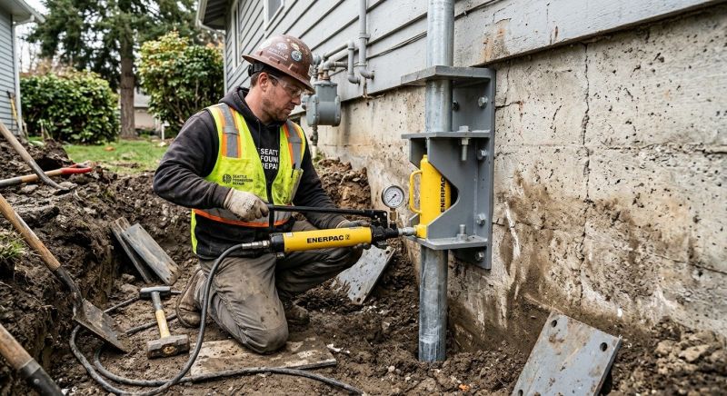 Concrete Foundation Leveling in Concord, NC