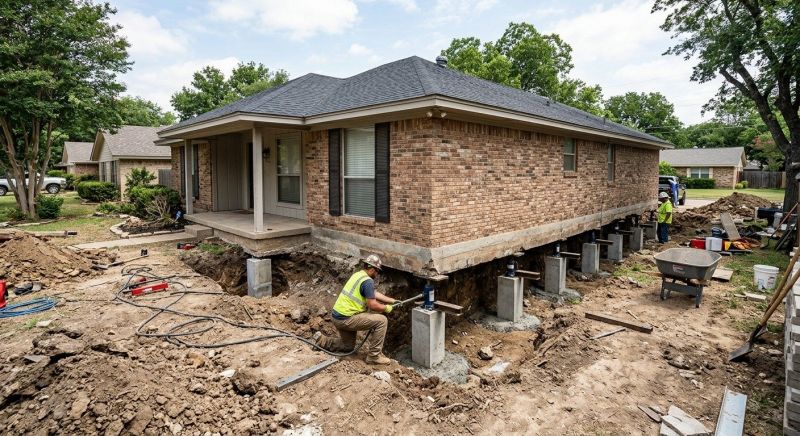 Concrete Foundation Leveling in Concord, NC
