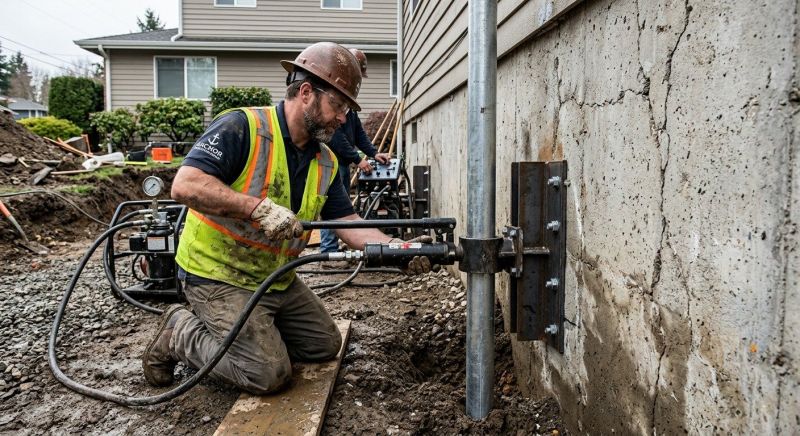 Concrete Foundation Leveling in Mecklenburg County, NC