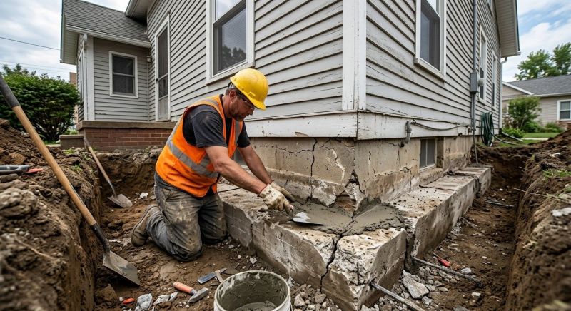 Concrete Foundation Repair in Monroe, NC