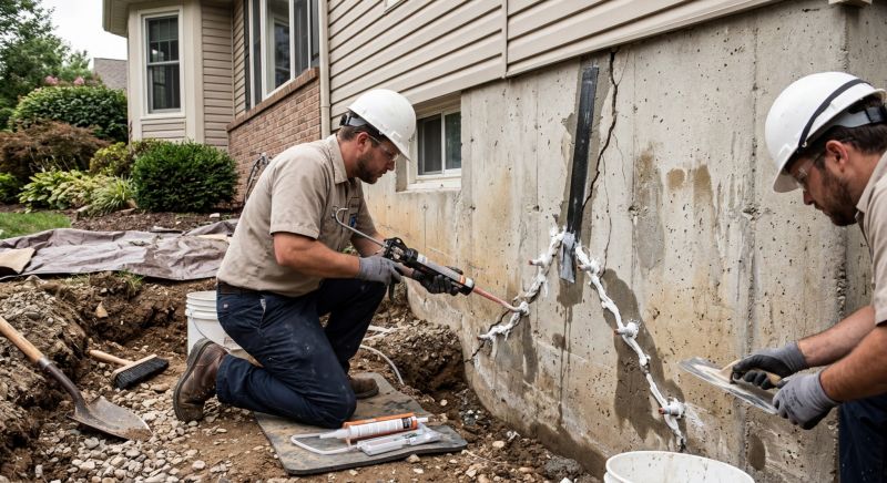Cracked Foundation Repair in Fort Mill, SC