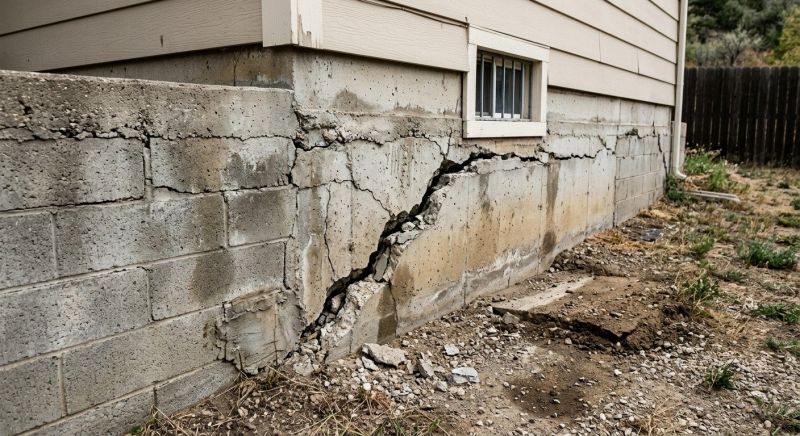 Cracked Foundation Repair in Rock Hill, SC