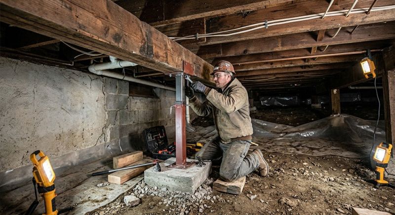 Crawlspace Foundation Repair in Fort Mill, SC