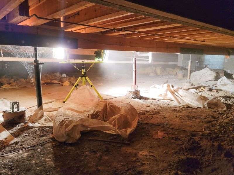 Crawlspace Foundation Repair in Mecklenburg County, NC