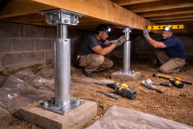 Crawlspace Structural Repair in Matthews, NC