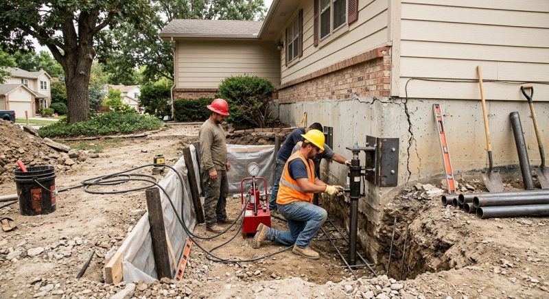 Deep Foundation Repair in Matthews, NC