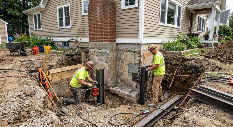 Exterior Foundation Repair in Matthews, NC