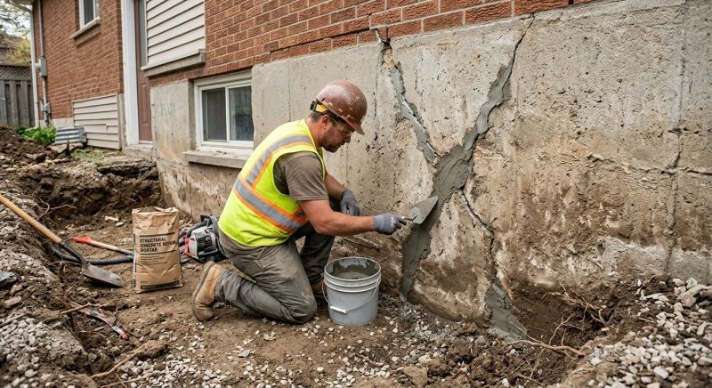 Foundation Crack Repair in Charlotte, NC