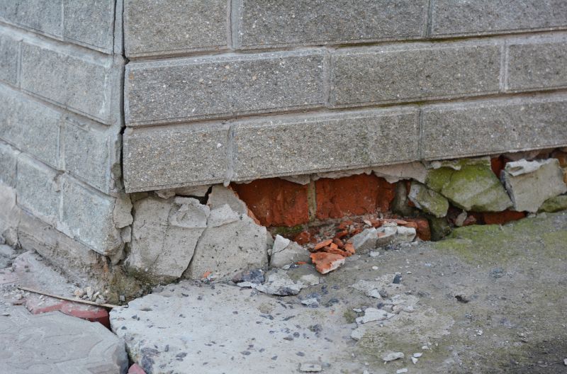Foundation Damage Repair in Monroe, NC