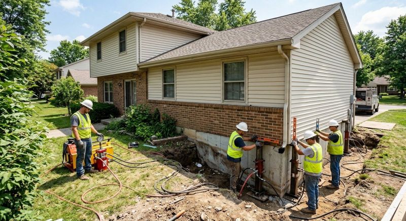 Foundation Jacking in Huntersville, NC