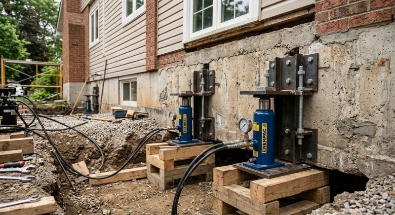 Foundation Jacking in Matthews, NC