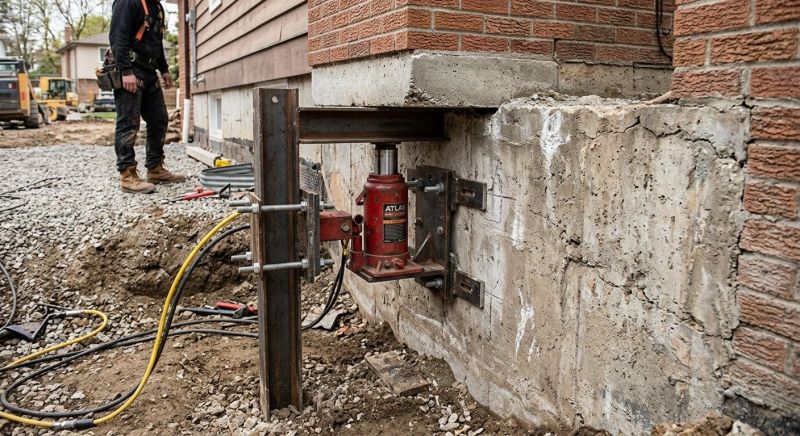 Foundation Jacking in Matthews, NC