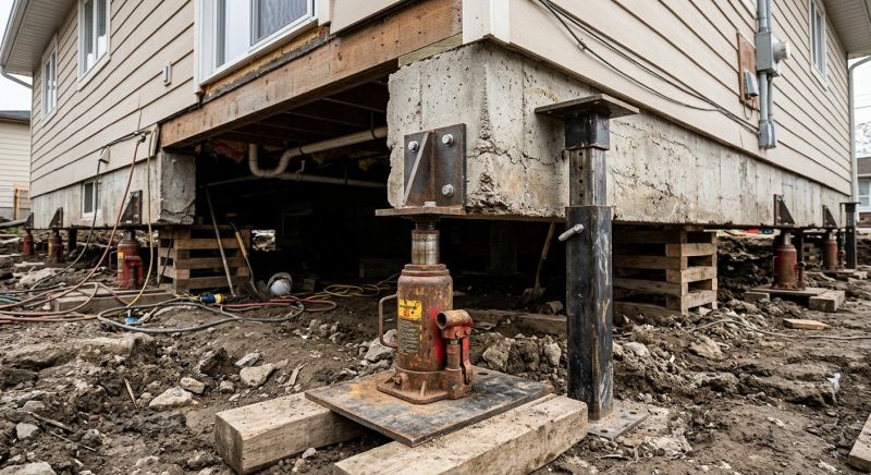 Foundation Jacking in Monroe, NC