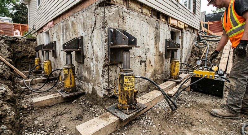 Foundation Jacking in Rock Hill, SC
