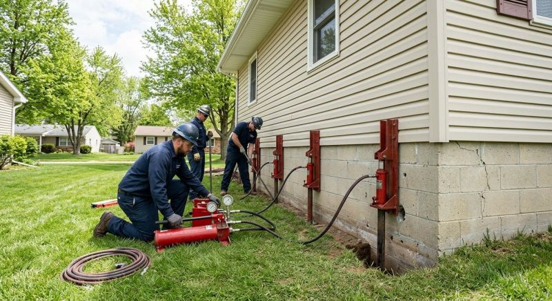 Foundation Jacking in Union County, NC