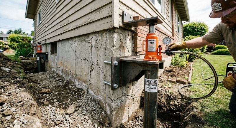Foundation Lifting in York County, SC