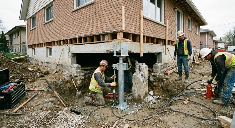 Foundation Pier Repair in Matthews, NC