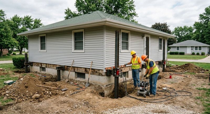 Foundation Releveling in Matthews, NC