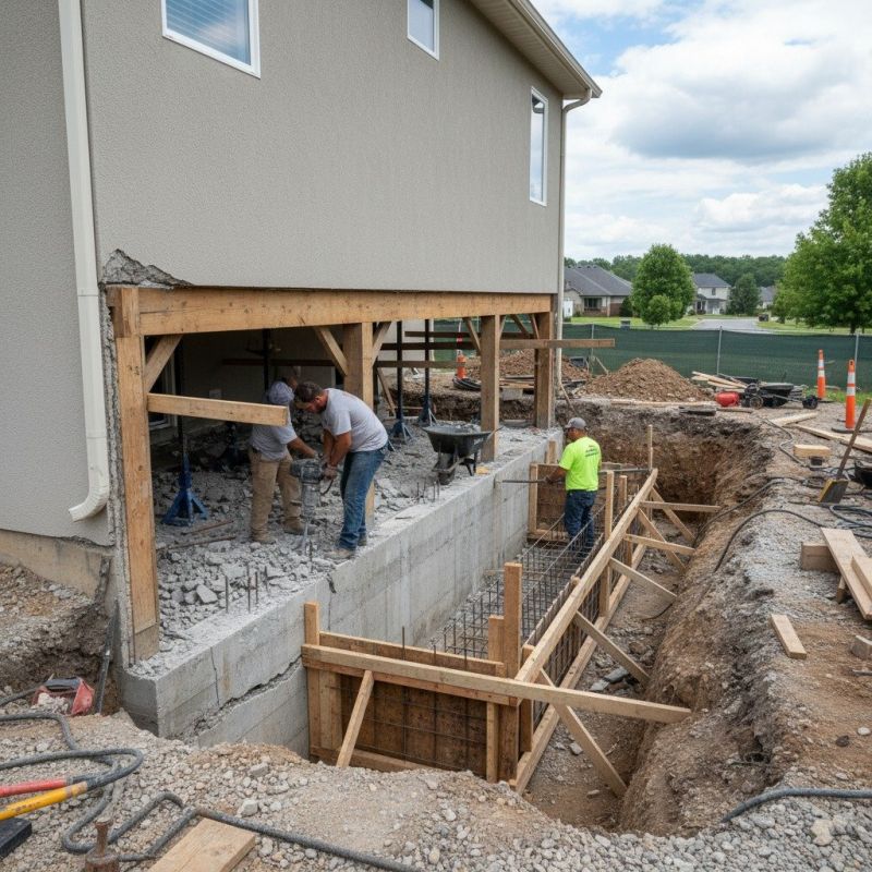 Foundation Repair in Cabarrus County, NC