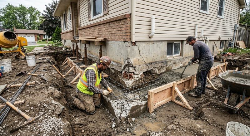 Foundation Repair in Indian Trail, NC