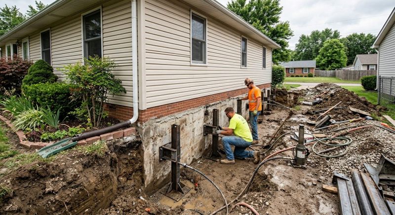 Foundation Stabilizing in Huntersville, NC