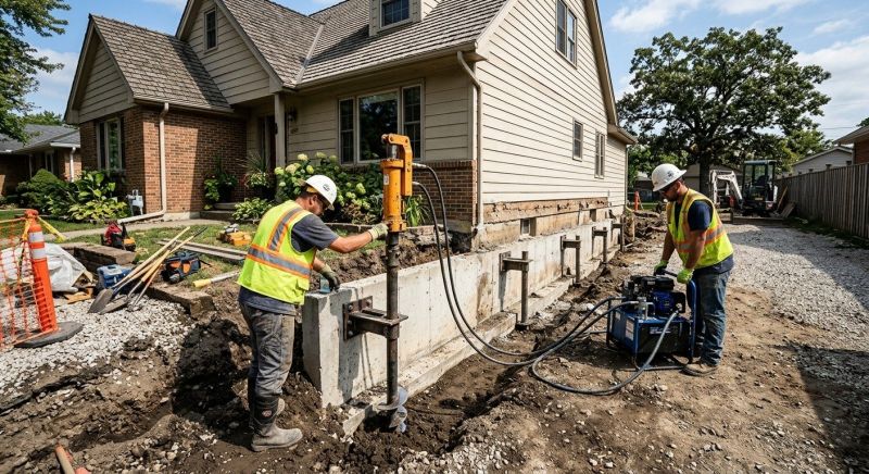 Foundation Stabilizing in Matthews, NC
