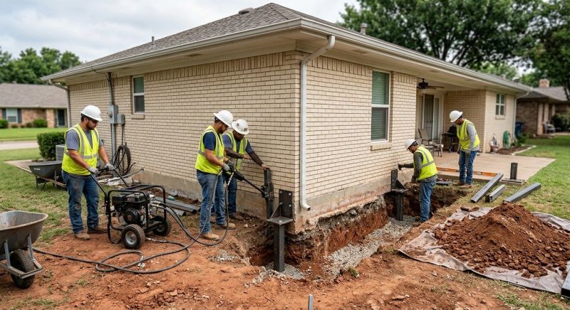 Foundation Stabilizing in Mecklenburg County, NC