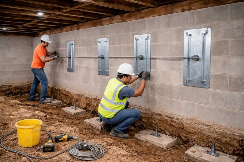 Foundation Stabilizing in Mecklenburg County, NC