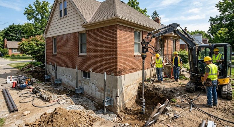 Foundation Stabilizing in Mount Holly, NC