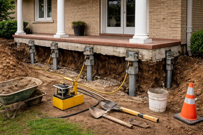 Foundation Stabilizing in Union County, NC