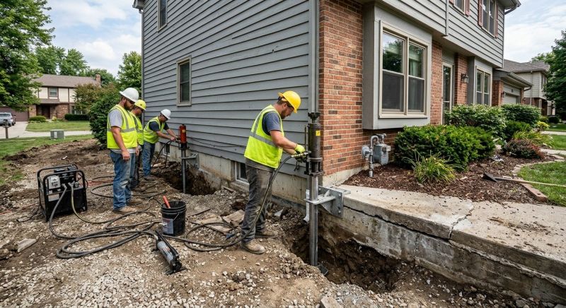 Foundation Stabilizing in Wingate, NC