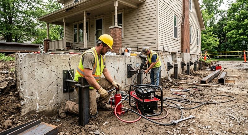 Foundation Stabilizing in Wingate, NC