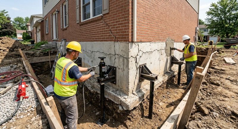 Foundation Structural Repair in Indian Trail, NC