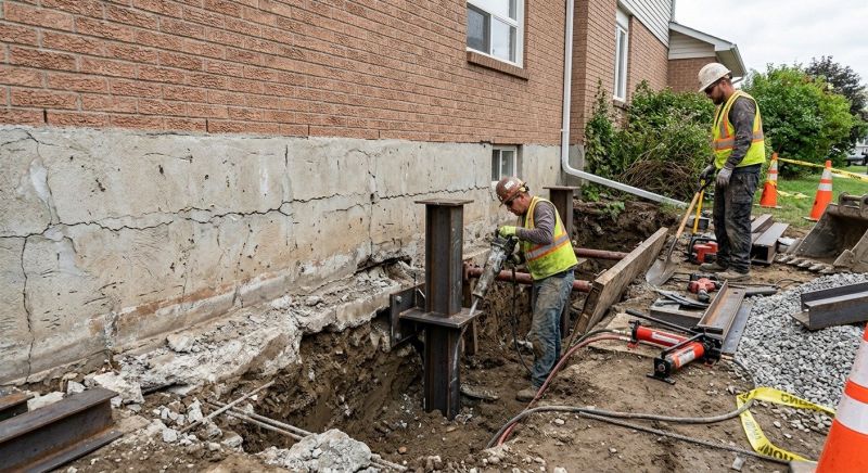 Foundation Structural Repair in Indian Trail, NC