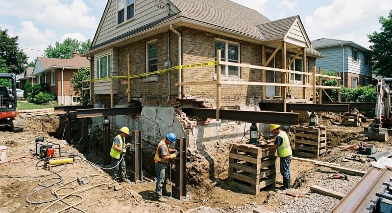 Foundation Structural Repair in Mount Holly, NC