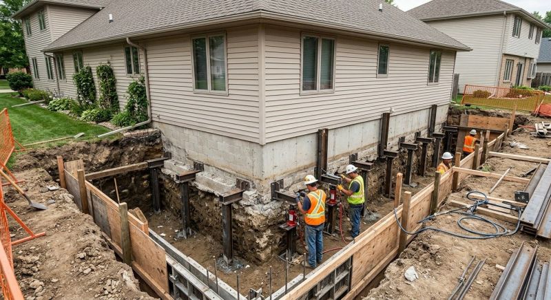 Foundation Underpinning in Matthews, NC