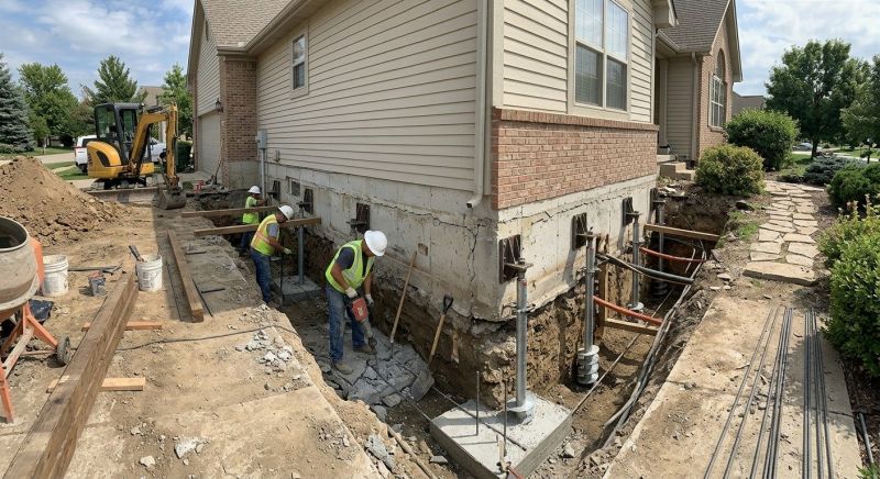 Foundation Underpinning in Matthews, NC
