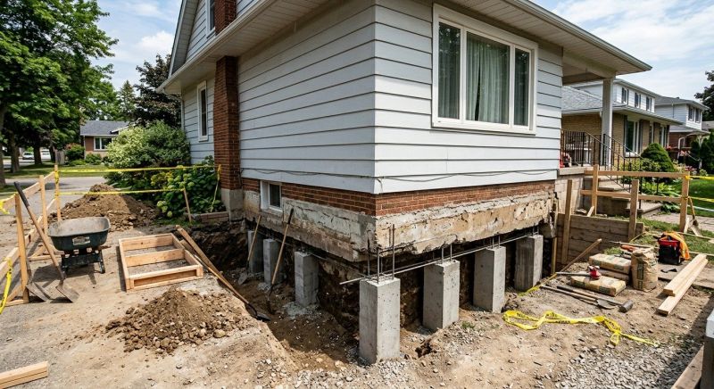 Foundation Underpinning in Matthews, NC