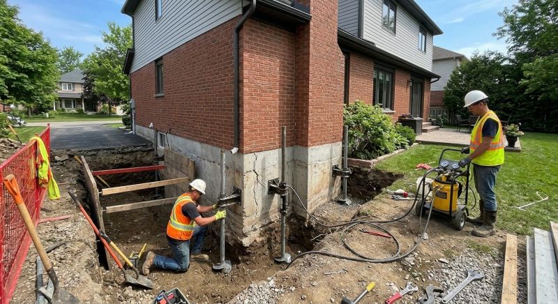 Foundation Underpinning in Matthews, NC