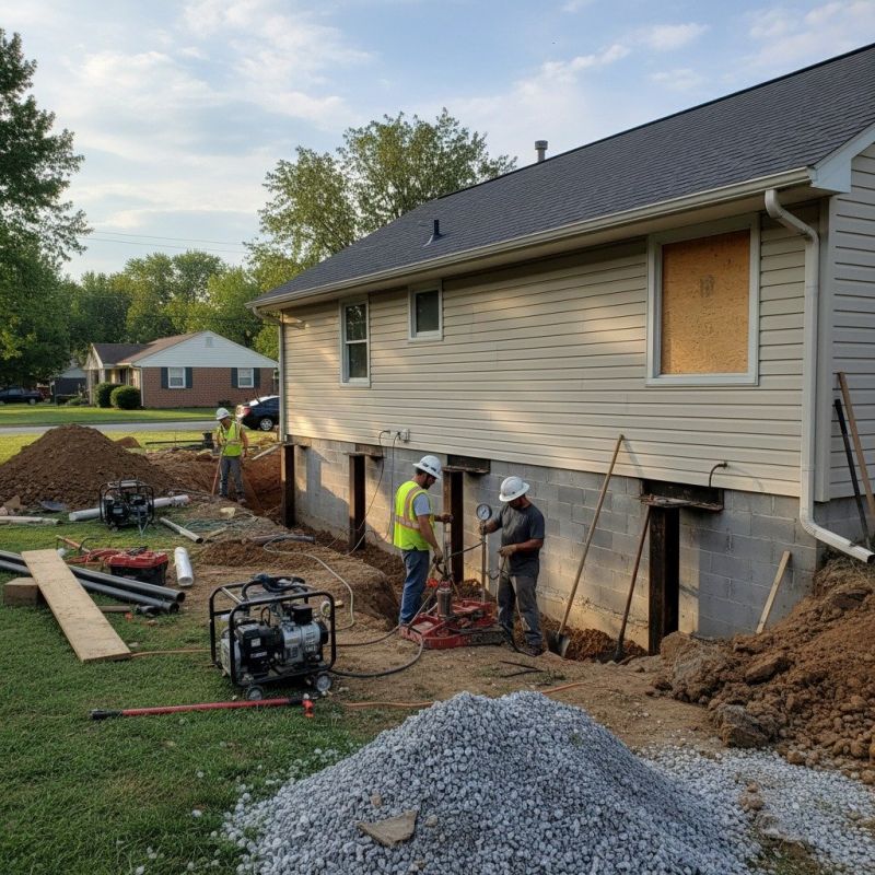 Home Foundation Repair in Indian Trail, NC