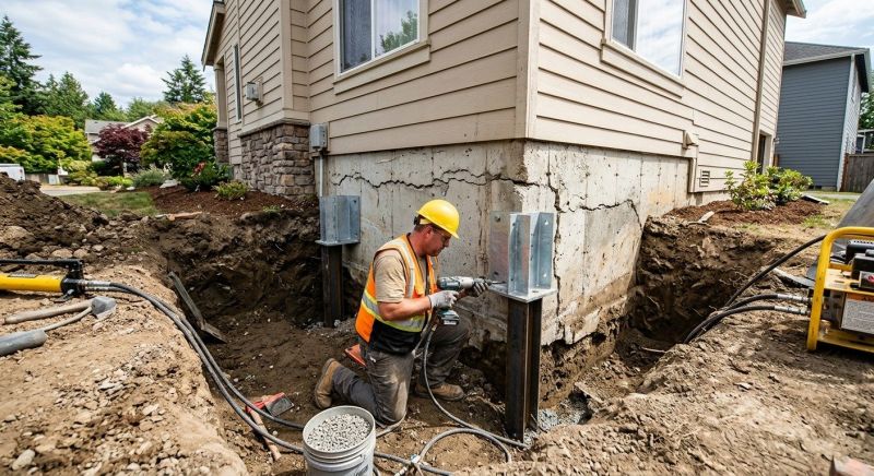 Home Foundation Repair in Locust, NC