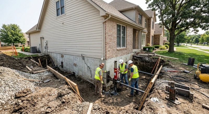 House Foundation Repair in Monroe, NC