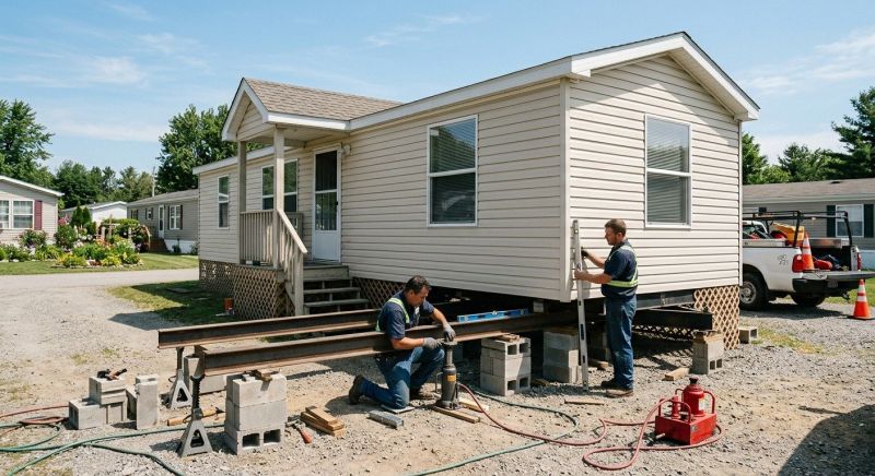 House Leveling in Midland, NC